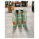 Set 6 Royal Crown Cola Bottles