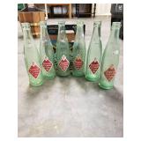 Set 6 Royal Crown Cola Bottles