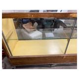 vintage glass display case
