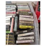 Tub of Cassette Tapes