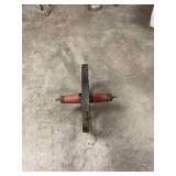 vintage wooden wheel