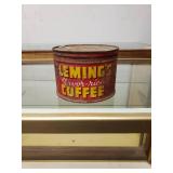 Flemings Coffee Tin
