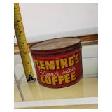 Flemings Coffee Tin