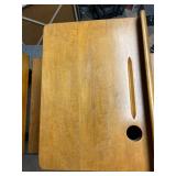 vintage school desks