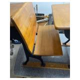 vintage school desks