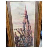 Pair Vintage Pictures