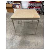 folding card table