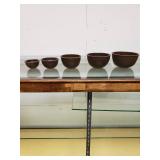 Melmac 5 pc Measuring Bowl Set