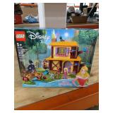 LEGO 43188 Disney Princess Auroraâs Forest Cottage Sleeping Beauty Playset with Maleficent Minifigure and Animal Figures