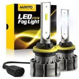 AUXITO 880 LED Fog Light Bulbs, 6000LM 6500K Cool White Light, 300% Brightness 885 893 899 Led Fog Lights, CSP LED Chips, DRL Replacement for Cars, Pack of 2