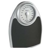 Conair - Thinner Extra-Large Dial Analog Precision Scale - Black