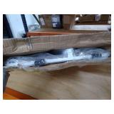 Carlson Lil Tuffy Metal Expandable Gate White, 38 x 1 x 18