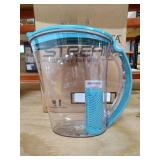 Brita Stream Rapids Water Filter Pitcher, Lake Blue, Large 10 Cup, 1 Count