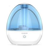 UCAREAIR Humidifiers Waterless Auto-Off - Cool Mist Humidifiers Quiet, Humidifiers for Baby Mist High Low Mist, Humidifiers for Bedroom Kids, Nursery, Night Light, 2L, Filterless, ETL Approved