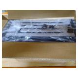 Niubya Folding Car Dog Steps Stairs, Lightweight Aluminum Portable 6 Step Pet Ladder Ramp for Medium and Large Dogs to Get into Car, Truck, SUV and High Bed, Supports 150-200 lb