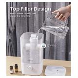 raydrop Cool Mist Humidifier, 2.5L Essential Oil Diffuser for Bedroom Nursery,Home and Office, Adjustable Mist,Auto Shut-Off, Easy to Clean,Dial Knob