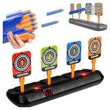 AMOSTING Toy Target for Nerf Guns, Electronic Digital Shooting Practice for Nerf Rival Fornite Ultra Zombie Elite Modulus Kids