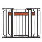 Regalo Home Accents Extra Tall Walk Thru Gate, Hardwood and Steel
