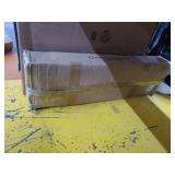 Sorbus Dresser with 8 Drawers - Furniture Storage Chest for Kids Clothing Organization, Bedroom, Hallway, Closet, Office - Steel Iron Frame, Rustic Farmhouse Wood Top, Fabric Bins (Black)