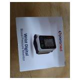 PARAMED Automatic Wrist Blood Pressure Monitor: Blood-Pressure Kit of Bp Cuff + 2AAA and Carrying case - Irregular Heartbeat Detector & 90 Readings Memory Function & Large Display