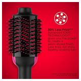 REVLON One-Step Hair Dryer And Volumizer Hot Air Brush, Black