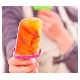 Popsicle Molds, Ozera Set of 6 Reusable Ice Pop Molds, Popsicle Maker- With Silicone Funnel & Cleaning Brush