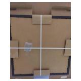 Craig Frames 1WB3BK 24 by 32-Inch Picture Frame, Smooth Wrap Finish, 1-Inch Wide, Black