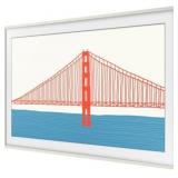 Samsung - 65â The Frame Customizable Bezel - Beveled White