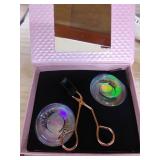 CHILLSTAR 3D Magnetic Reusable False Eyelashes. Easy to Use Natural Looking Quantum Eyelash Set with Applicator Tool/Eyelash Curler. No Glue, No Eyeliner needed.