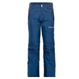 Lucky Bums Kids Ski Snow Pants, Reinforced Knees and Seat, Navy, Large