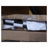 charaHOME String Light Poles for Outdoors (2PCS) Weather Resistant,Stainless Steel Tall,Christmas Decoration,Light Pole for House Garden Patio Wedding Cafe Party(No Light Bulb Included) (2PCS)