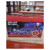 Lyhope 12ft x 5ft 360 LED Christmas Net Lights, 8 Modes Low Voltage Mesh Christmas Decorative Lights for Xmas Trees, Bushes, Wedding, Garden, Outdoor, Indoor Decor (Multi-Color)