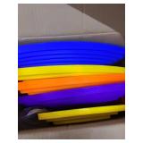 IROO Balance Stepping Stones Set for Kids Play Indoor and Outdoor, Non-Slip Colorful Stones Toys for Coordination and Gross Motor Development, Unique Gifts for Boys Girls [up to 220 pounds]