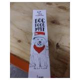 DogBuddy Dog Food Mat, Waterproof Dog Bowl Mat, Silicone Dog Mat for Food and Water, Pet Food Mat with Edges, Dog Food Mats for Floors, Nonslip Dog Feeding Mat, Puppy Supplies - Large (24x16), Mist