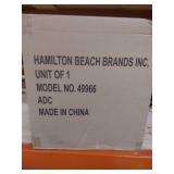 Hamilton Beach FlexBrew Trio 2-Way Single Serve Coffee Maker & Full 12c Pot, Compatible with K-Cup Pods or Grounds, Combo, Black and Stainless