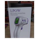LPOW Forehead Thermometer for Adults, The Non Contact Infrared Baby Thermometer for Fever, Body Thermometer and Surface Thermometer 2 in 1 Dual Mode Medical Thermometer