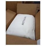 Lincove Cloud Natural Canadian White Down Luxury Sleeping Pillow - 625 Fill Power, 500 Thread Count Cotton Shell, Made in Canada, Standard - Soft, 1 Pack