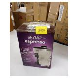 Mr. Coffee 4-Shot Steam Espresso, Cappuccino, and Latte Maker with Stainless Steel Frothing Pitcher