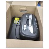 Amazonbasics paper shedder black