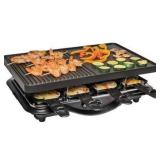 Hamilton Beach Raclette Portable Party Grill - BLACK