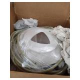 hose reel with hose brown and tan