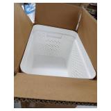 glad storage basket 4gal white pack of 6