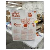 Bright Starts Zippity Zoo 3-in-1 Around We Go with BONUS Octoplush Toy