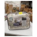 Madison Park Walter 7 Piece Printed Seersucker Comforter Set Queen