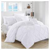 Chic Home Hannah 10 Piece Queen Comforter Set Bedding