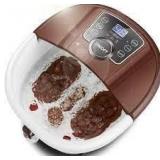 foot spa massager white and brown