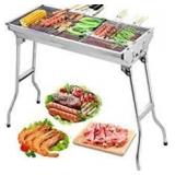 BBQ grill combined stainless steel