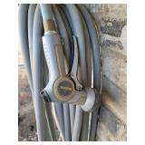 2 Sets of Garden Hose with Nozzle (see all pics)