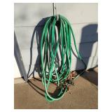 2 Sets of Garden Hose with Nozzle (see all pics)