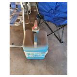 2 Lawn Chairs and Water Jug